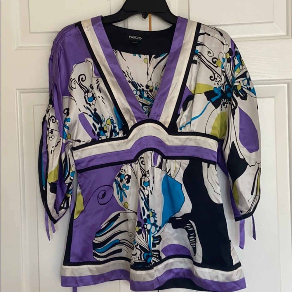 Flower printed blouse - bebe NEVER USED
